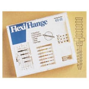 Flexi-Flange Posts Stainless Steel Size Assorted Parallel Sided Ea