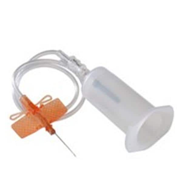 Monoject Infusion Set 25gx3/4" 12" Tubing Winged Pink Safety 50/Ca