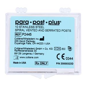 ParaPost Plus Posts Stainless Steel Size 0.05 in Red 10/Vl