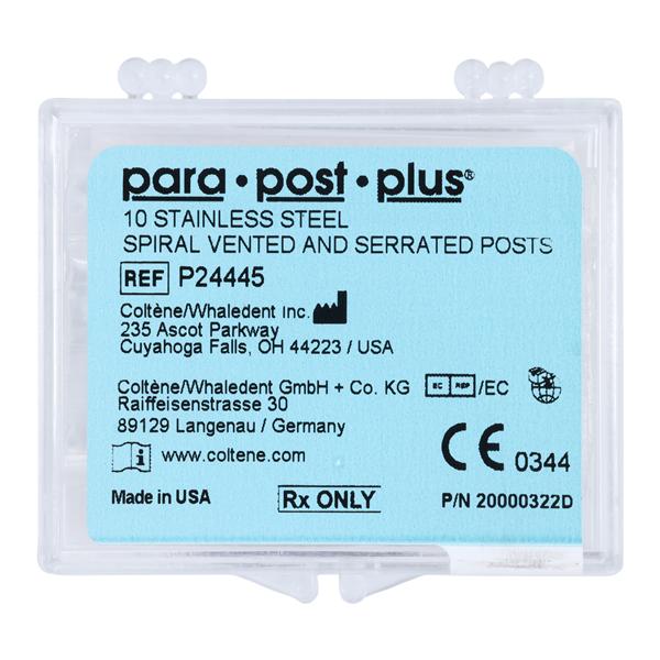 ParaPost Plus Posts Stainless Steel Size 0.045 in Blue 10/Vl
