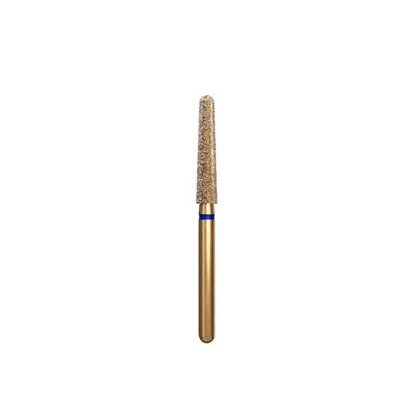 Alpen Multilayer Diamond Burs, FG, Round End Taper, # 850, 2.3 mm, Coarse, Blue, 5/Pk, 60032223 thumbnail 2