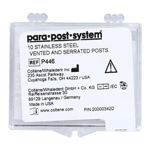 ParaPost Posts Stainless Steel Refill Size 0.06 in Black 10/Vl