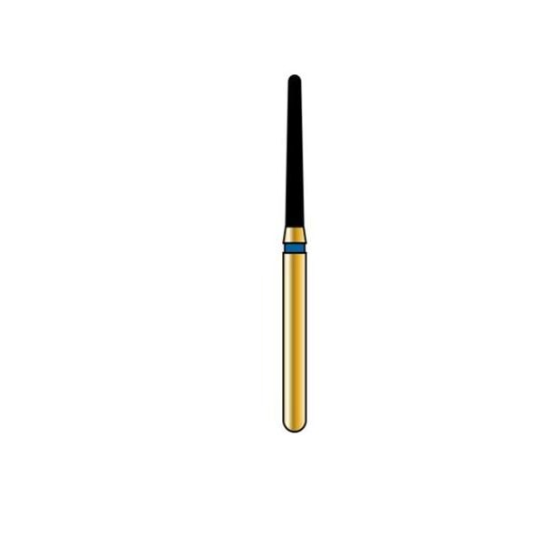 Alpen Multilayer Diamond Burs, FG, Round End Taper, # 850, 1.4 mm, Super Coarse, Black, 5/Pk, 60032199 - Alpen Multilayer Diamond Burs, FG, Round End Taper, # 850, 1.4 mm, Super Coarse, Black, 5/Pk, 60032199 - Image 1