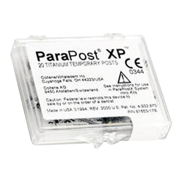 ParaPost XP Temporary Posts Titanium 4.5 0.045 in Blue 20/Pk