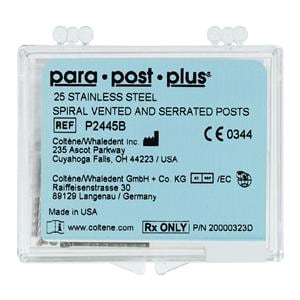 ParaPost Plus Posts Stainless Steel Size 0.05 in Red 25/Vl