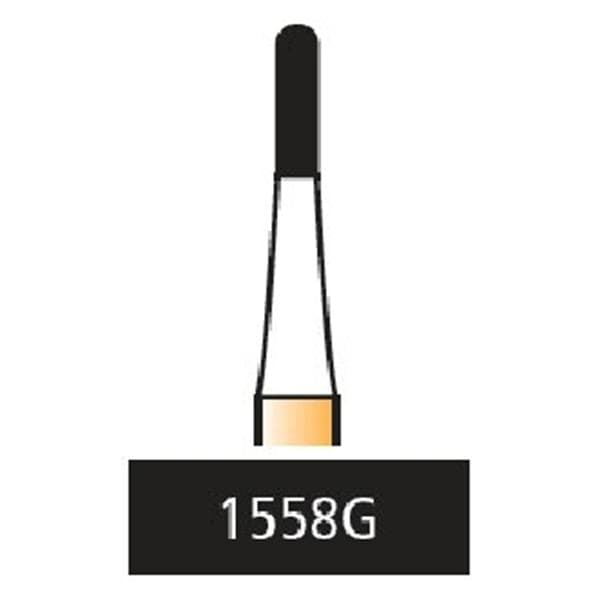 Alpen Speedster Sterile Carbide Bur Metal Cutter Friction Grip 1558G 10/Pk thumbnail 2