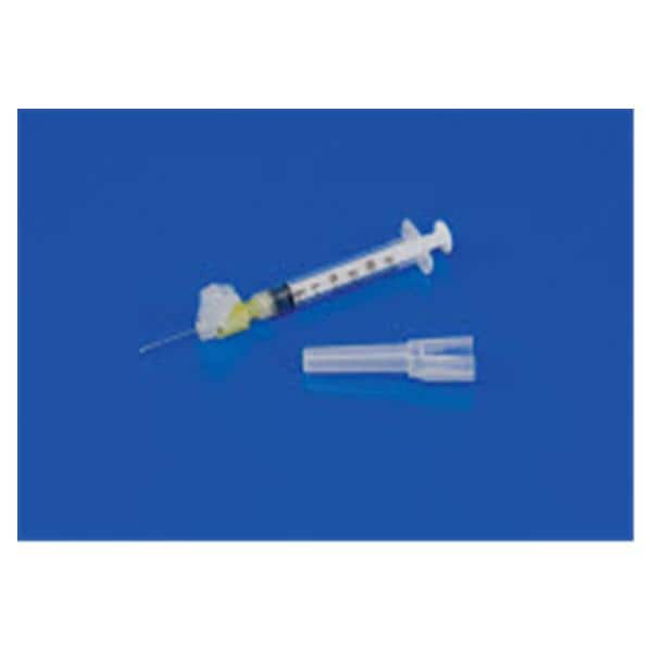 Magellan Hypodermic Syringe/Needle 25gx5/8" 1cc Safety Low Dead Space 50/Bx
