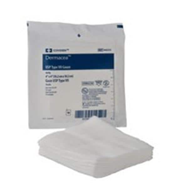 Dermacea Cotton Gauze Sponge 3x3" 12 Ply USP Type VII LF