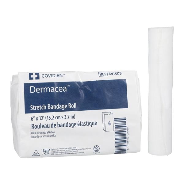 Dermacea Conforming Bandage Cotton/Polyester 6"x4yd Non-Sterile 48/Ca