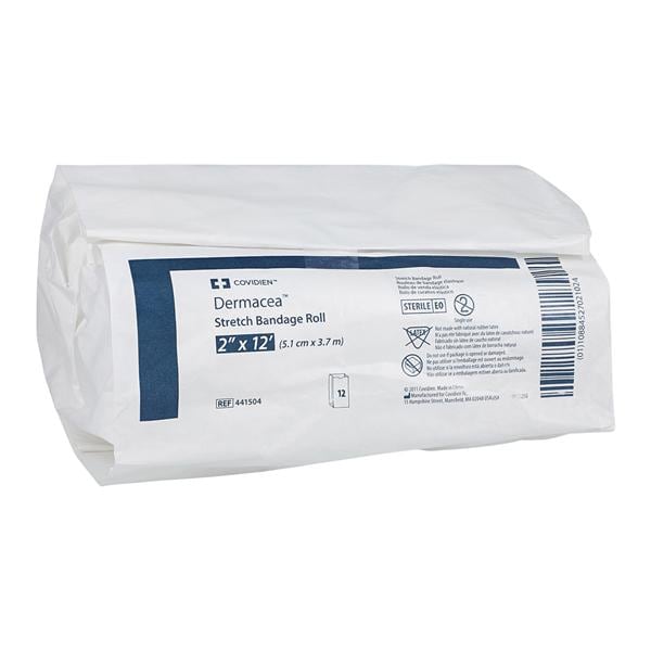 Dermacea Conforming Bandage Cotton/Polyester 2"x4yd 1 Ply Sterile 96/Ca