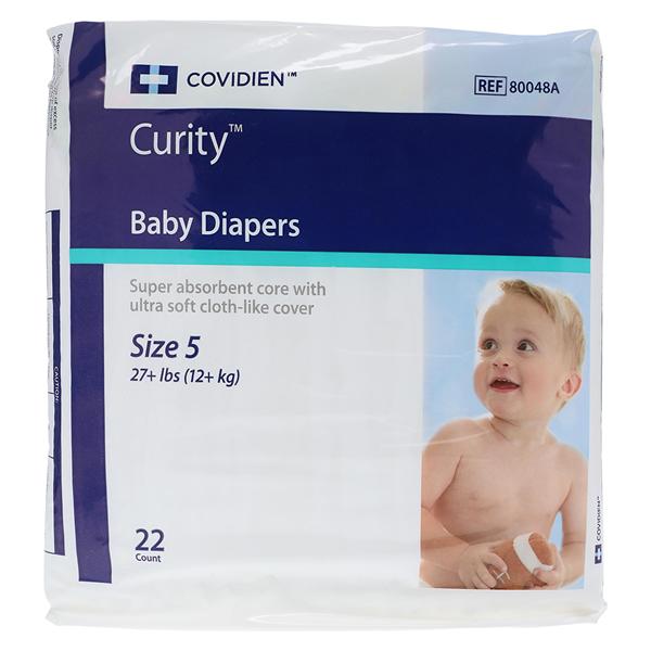 Curity Diaper Heavy Size 5/XL Over 30lb 22/Pk, 8 PK/CA