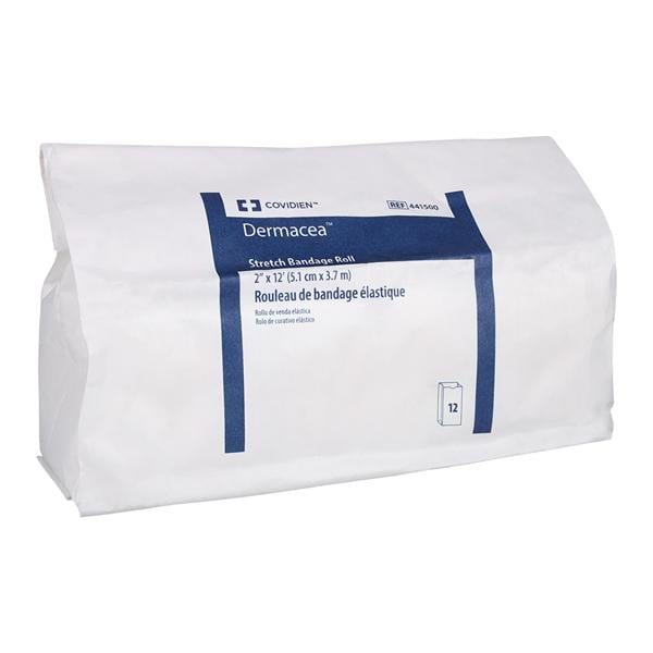 Dermacea Conforming Bandage Cotton/Polyester 2"x4yd Non-Sterile 12/Bg, 8 BG/CA