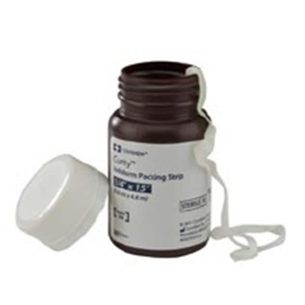Curity Iodoform Strip Packing 1/4"x5yd Sterile, 12 BT/CA