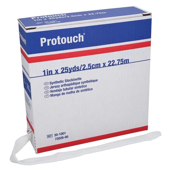 ProTouch Stockinette White 1"x25yd