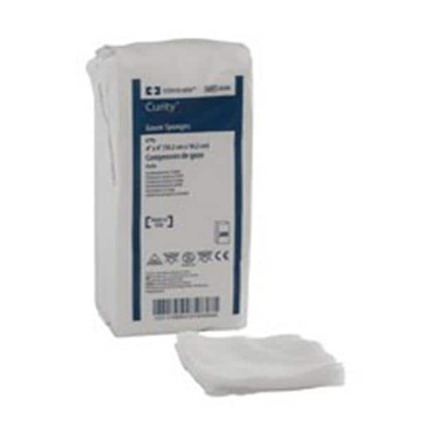 Curity 100% Cotton Gauze Sponge 3x3" 12 Ply Non-Sterile USP Type VII LF