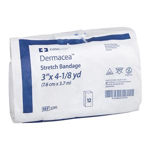 Dermacea Conforming Bandage Cotton/Polyester 3"x4.1yd 1 Ply Non-Sterile 12/Bg