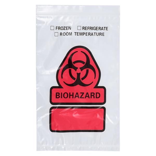 Specimen Transport Bag 6x9" Clear Reclosable Closure With 3-Wall/...