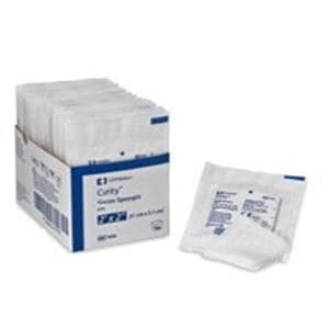 Curity 100% Cotton Gauze Sponge 2x2" 8 Ply Sterile USP Type VII LF
