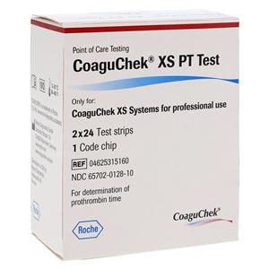 CoaguChek XS PT/INR Test Strip 2x24/Bx