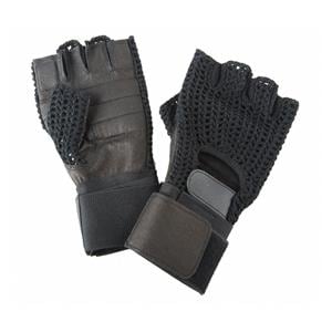 Leather Utility Gloves Medium / Large Black PR/EA