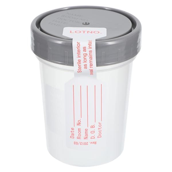 Gent-L-Kare Specimen Container 4oz Sterile 100/Ca
