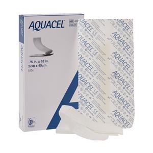 Aquacel Hydrofiber Rope Dressing 3/4x18" Sterile Ribbon Non-Adhesive LF