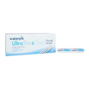 Waterpik(r) Ultra Thin&Clear Fluoride Dspnsr Bx 5% Sod Fl .4mL Mel Clr 100/Pk
