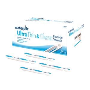 Waterpik(r) Ultra Thin&Clear Fluoride Dspnsr Bx 5% Sod Fl .4mL Mel Clr 30/Pk