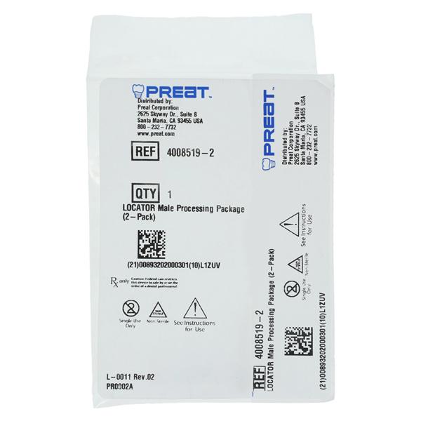Locator Male Processing 2/Pk