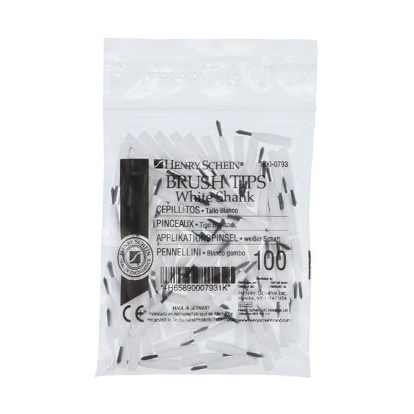 Brush Tips Short Bristles White Shank 100/Pk thumbnail 5