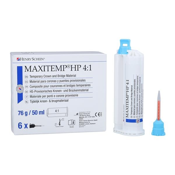 MaxiTemp HP Temporary Material 50 mL Shade A3 Cartridge Kit