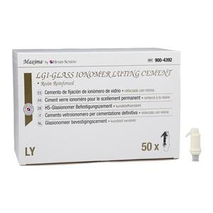 Maxima LGI Resin Glass Ionomer Cement Neutral 50/Bx