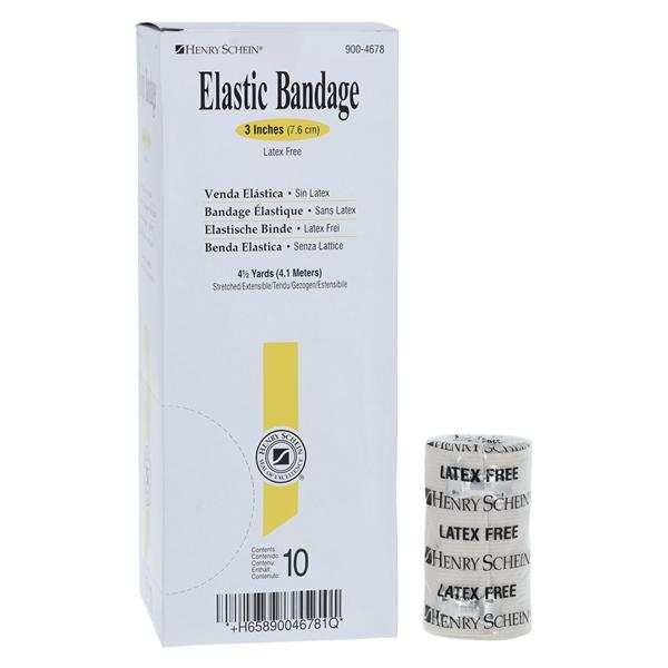 Stretch Bandage Elastic 3"x4.5yd Tan Non-Sterile 10/Bx, 5 BX/CA