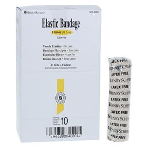 Stretch Bandage Elastic 6"x4.5yd Tan Non-Sterile 10/Bx, 5 BX/CA