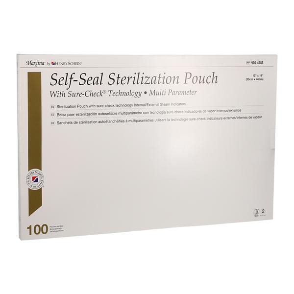 Maxima Multi Parameter Sterilization Pouch 12 in x 18 in SCL12182S