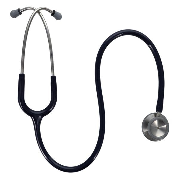 Henry Schein Adscope Clinician Stethoscope Reusable Adult Navy PVC Tubing Ea, 10 EA/CA