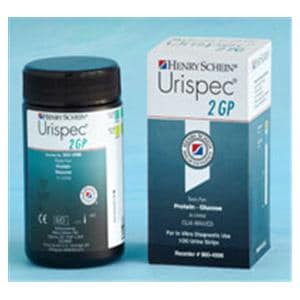 Henry Schein Urispec 2GP Urinalysis Test Strip 100/Bt, 12 BT/CA