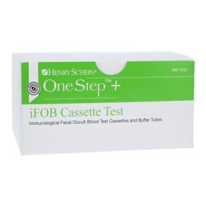 Henry Schein OneStep+ iFOB: FOB Cassette Test CLIA Wvd f/ FOB 30/Bx
