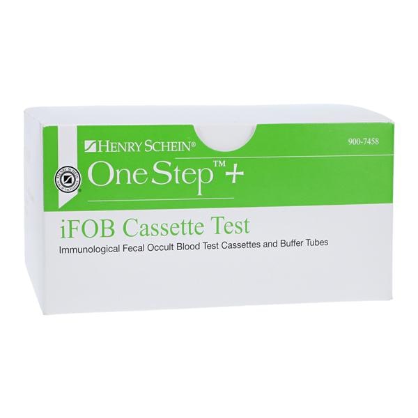 Henry Schein OneStep+ iFOB: FOB Cassette Test CLIA Wvd f/ FOB 30/Bx