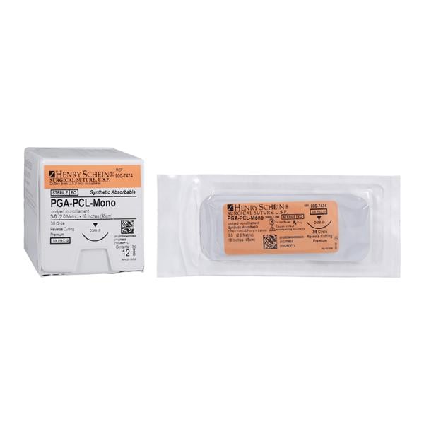 Suture 3-0 18" PGL/PCL Mnflmnt PC31 Undyd 12/Bx