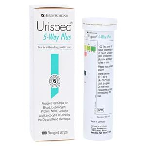Henry Schein Urispec Urinalysis Test Strip 100/Bt