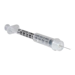 Insulin Syringe/Needle 29gx1/2" 0.5cc Safety Low Dead Space 100/Bx, 8 BX/CA