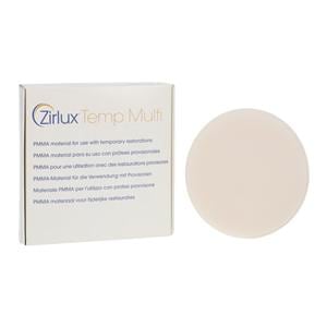 Zirlux Temp Multilayer PMMA Disc BL 98x12mm Ea