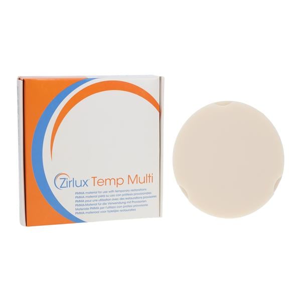 Zirlux Temp Multilayer PMMA Disc BL 95x20mm Ea