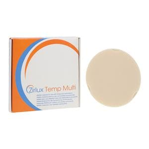 Zirlux Temp Multilayer PMMA Disc B1 95x20mm Ea