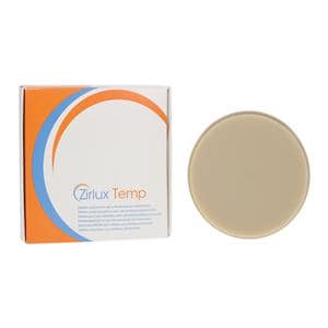 Zirlux Temp PMMA Disc C2 98x18mm Ea