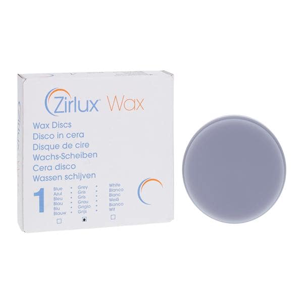 Zirlux Wax Disc Grey 98.5x20mm Ea product image