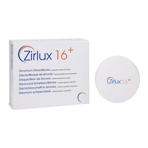 Zirlux 16+ Zirconia Disc A1 98x18mm Ea