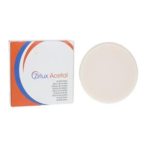 Zirlux Acetal Polymer Disc G2 98x25mm Ea