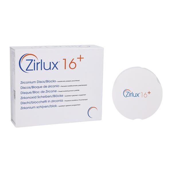 Zirlux 16+ Zirconia Disc A1 95x22mm Ea